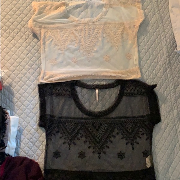 Free People Tops - Free people see-through tops. Free People Tops - Free people see-through tops.